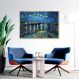 Quadro Art Collection Starry Night 100x70 Filete Marfim