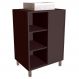 Gabinete 1 Porta Correr 60 cm Cuba Branca BL7250 Grafite FAEM