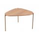 Mesa de Centro Complementos Orgânica Hanover e Dourada 59 cm
