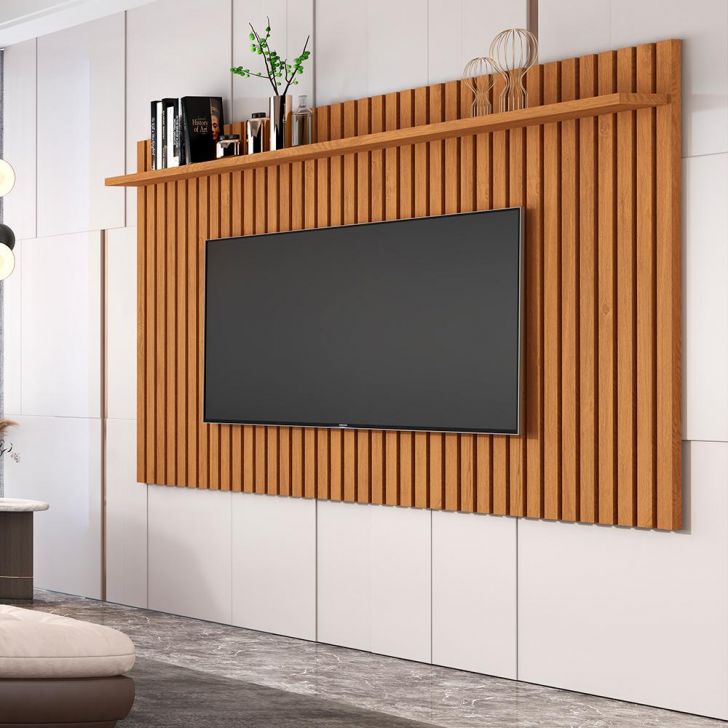 Painel para TV 180 Ripado Moontpellier Nature