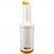 Kit 4 Garrafa Store'n Pour 1L Laranja Bartender Xaropes Drinks Molhos
