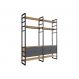 Image of Guarda-Roupa Closet Modulado Industrial Philly 4 Gavetas Cedro e Grafite 197 cm MO895CL19VOEMOB
