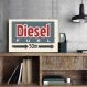 Placa Decorativa Vintage Diesel - 30x20cm