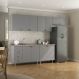 Image of Cozinha Completa Maranello 100% MDF 10 Portas 4 Gavetas Cinza MO895CL19NYQMOB
