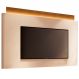 Painel Decorativo c/LED Majestade para TV até 85 Polegadas Off White/Cinamomo G26 - Gran Belo