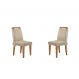 Conjunto de 2 Cadeiras de Jantar Athenas Imbuia Suede Amassado Chocolate