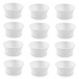 Kit 12 Ramekins Canelado Melamina 30ml Bar Lancheria para Molhos Maionese Katchup
