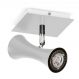Spot De Sobrepor Para 1 Lâmpada Gu10 Design Spt7911 Branca