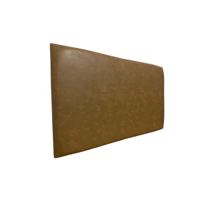 Cabeceira Estofada King 1 Bloco Não é Segredo Esmeralda Marrom 195x60