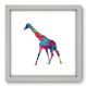 Quadro Decorativo - Girafa - 295qdsb