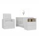 Berço Cômoda com Poltrona de Amamentação Meu Bebê Multimóveis MP4072 Branco