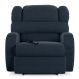 Poltrona do Papai Sala de Cinema Reclinável Kylie Controle Power Elétrico Veludo Azul G23