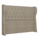 Cabeceira Casal Queen Cama Box 160cm Malva Z04 Boucle Capuccino - Mpozenato