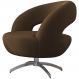 Poltrona Decorativa Base Giratoria Onix SL 942 Moll
