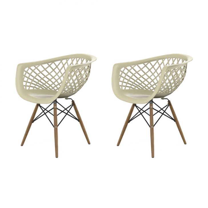 Conjunto com 2 Cadeiras Web DSW Fendi