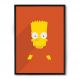 Quadro / Poster Nerderia Simpsons Bart