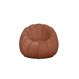 Poltrona Decorativa Concha C/Almofada Veludo Terracota - Montanaris Decor