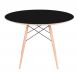 Mesa Eames Eiffel Redonda 90cm - Preta