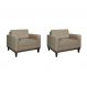 Conjunto com 2 Poltronas Living I Bege