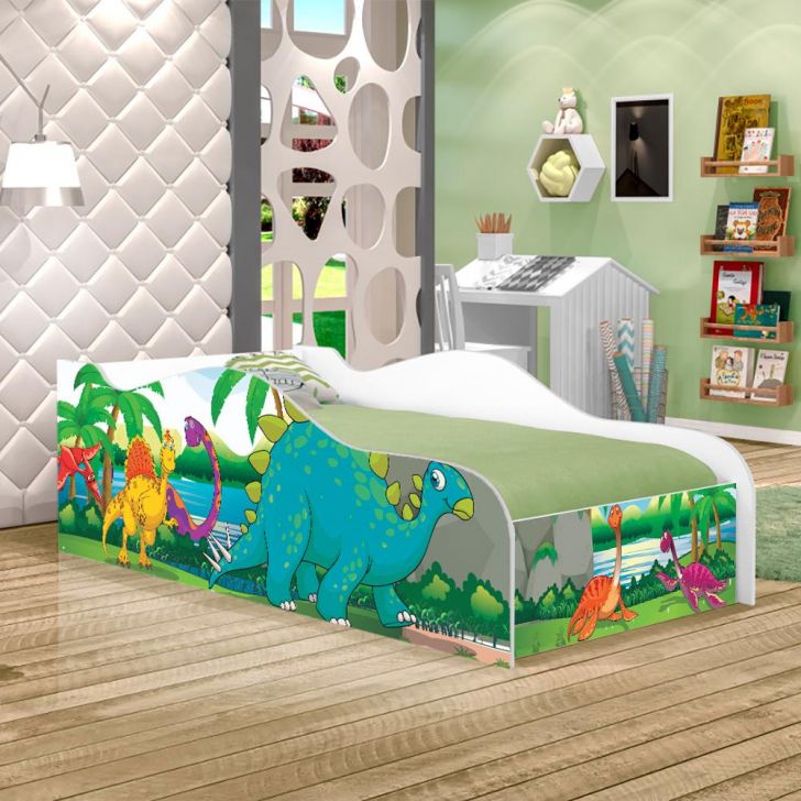 Mini Cama Fun Dinossauro no Lago