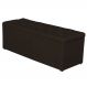 Calçadeira Baú 140cm Paris Corino Marrom - JS Móveis