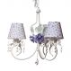 Lustre 3L Imperial Lilás Quarto Bebê Infantil Menina