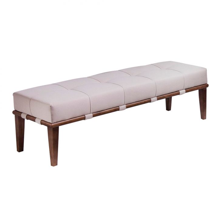 Banco | Banqueta Lívia Bege 140 cm