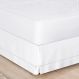 Saia Para Cama Box Queen Ponto Palito 1 Peça - Branco