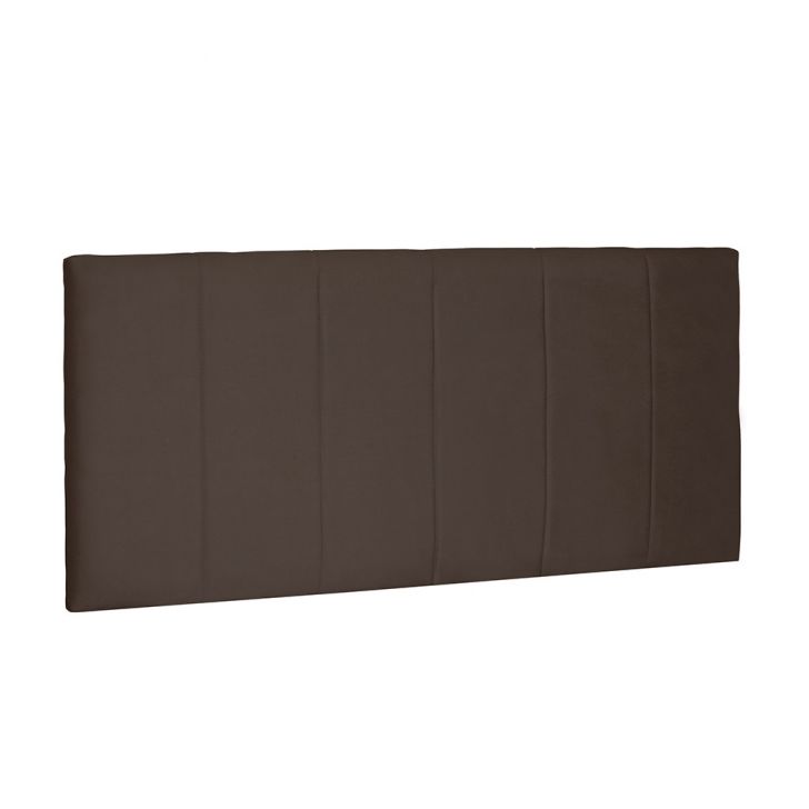 Cabeceira Painel Arizona Para Cama Box Solteiro 90 cm Suede Caramelo - D'Rossi