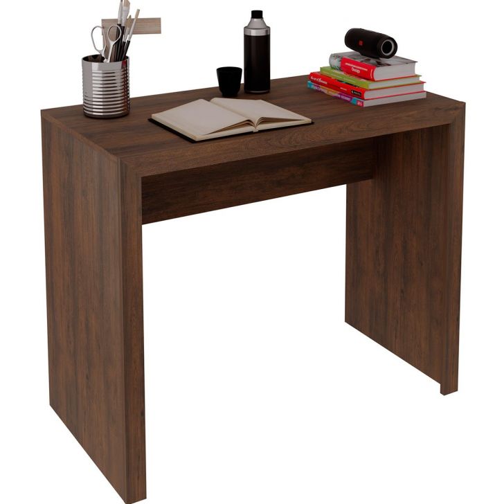 Mesa para Escritório Escrivaninha 90 cm Rústico