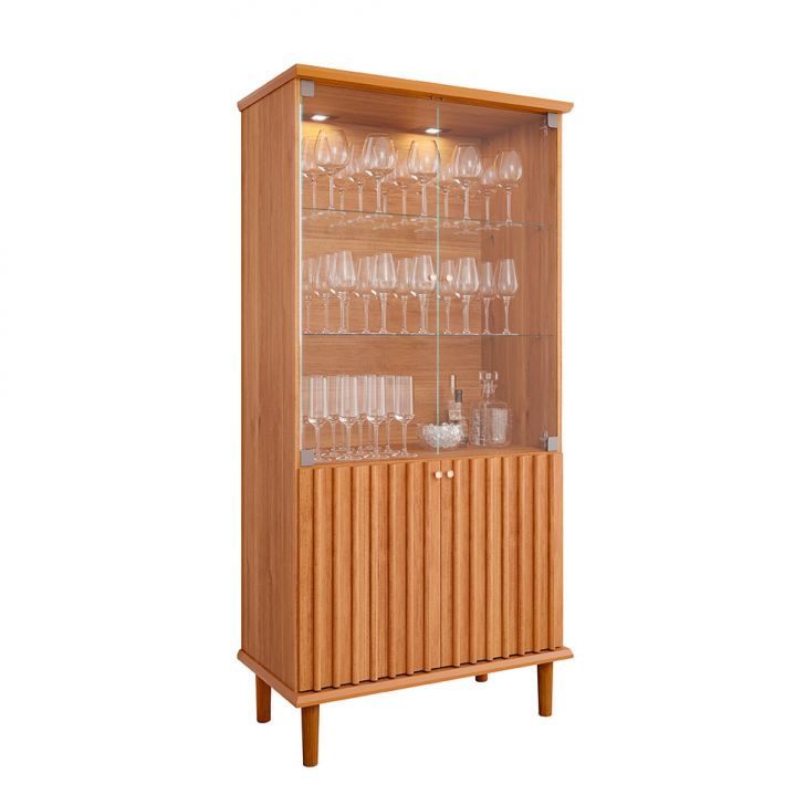 Cristaleira Luiza 2 PT Cinamomo