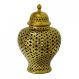 Potiche de Cerâmica Dinastia Tang Dourado M