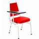 Cadeira Universitária Empilhável Linha Hotel Plus Vermelho