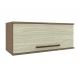 Armário Aéreo Evolution 1 PT Tannat e Legno Crema 80 cm