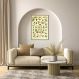 Quadro Vintage Insetos 86x60 Filete Marrom