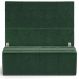Kit Cabeceira Cama Box Queen 160cm com Calçadeira Roma W01 Couríssimo Verde - Lyam