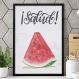 Quadro Decorativo Melancia Salud-34x49Cm