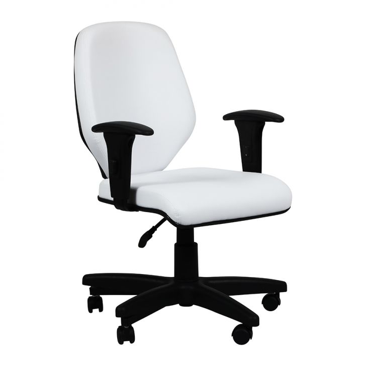 Cadeira de Escritório Presidente Amor Branca