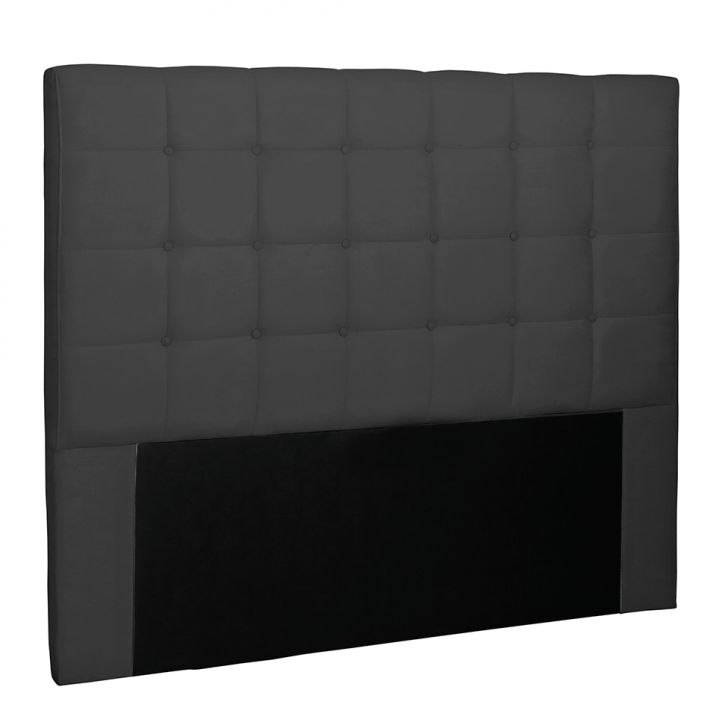 Cabeceira Solteiro Verona Suede Preta