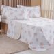 Kit Colcha Casal 200 Fios Estampada New 100% Algodão 220x240cm Classique