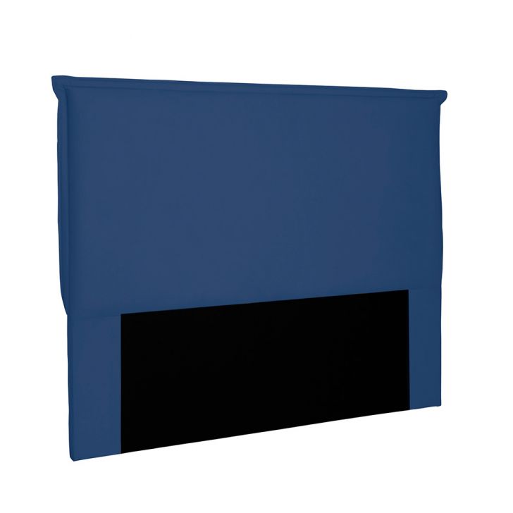 Cabeceira Garden Para Cama Box Casal 140 cm Suede Azul Marinho - D'Rossi