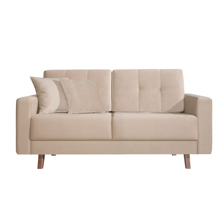 Sofá 2 Lugares Acqua 412 Bege