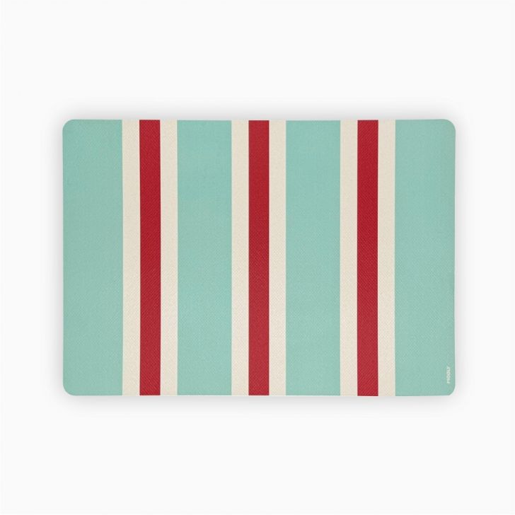 Lugar Americano Pratik Pop List Azul e Vermelho