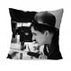 Capa de Almofada Avulsa Decorativa Charlin Chaplin 45X45cm
