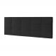 Cabeceira Painel King 1,95m Roma Suede Preto - Pallazio