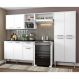 Cozinha Completa Compacta Xangai Plus Multimóveis Branco