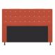 Cabeceira Estofada Dama 160 cm Queen Size Com Strass Suede Terracota - Amarena Móveis