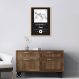 Quadro Gênero Musical Pop 60x43 Caixa Marfim Preto