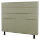 Cabeceira Cama Box Casal Queen Size Malik 160cm Sintético Bege - Desk Design