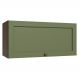 Armário Aéreo 70 cm 1 Porta Basculante Rustic/Verde Vik Madesa
